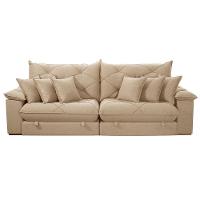 Sofá ágata Linho Dois Módulos De 120cm B25 Meu Sofá Online A226 Linho Bege