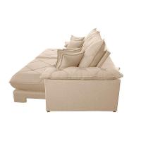 Sofá ágata Linho Dois Módulos De 90 Cm B25 Meu Sofá Online A294 Linho Creme