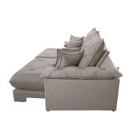 Sofá ágata Veludo Dois Módulos De 120cm B25 Meu Sofá Online B026 Veludo Prata - 6