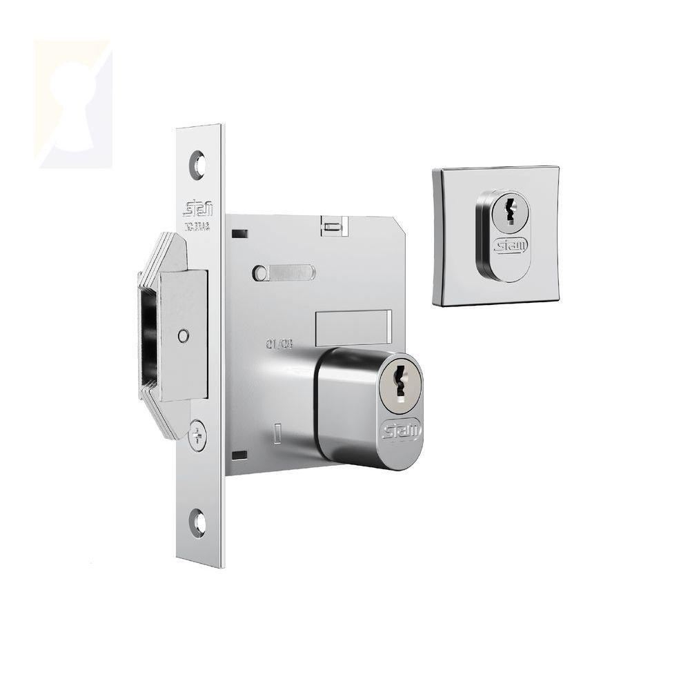 Fechadura Stam Correr-bater Externa 1006 Cromado - 1