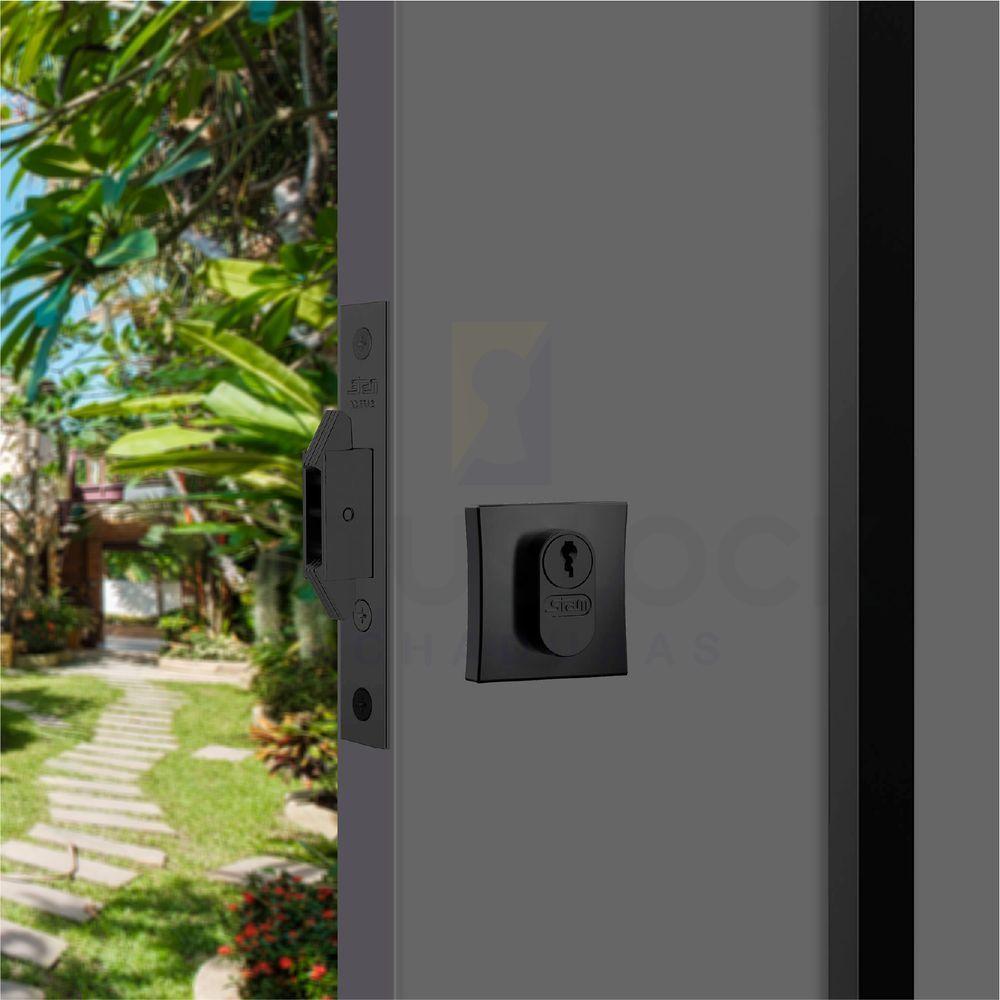 Fechadura Stam Correr-bater Externa 1006 Preto - 2