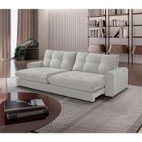 Sofá Firenze Veludo 02 Módulos De 100cm Meu Sofá Online B026 Veludo Prata - 1