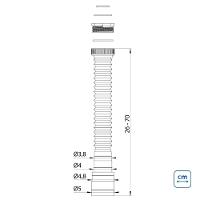 Sifão Flexível Sanfonado Universal Simples Tramontina - 3