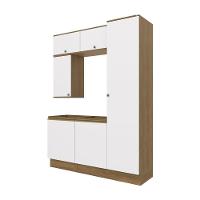 Conjunto Para Banheiro Kappesberg Celeste 6 Peças Nogueira/Branco 170cm - 2