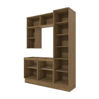 Conjunto Para Banheiro Kappesberg Celeste 6 Peças Nogueira/Branco 170cm - 3