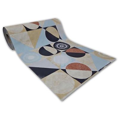 Passadeira Em Manta Vinilico Similar Laminado 0,50x4,00 Geometrica Cores