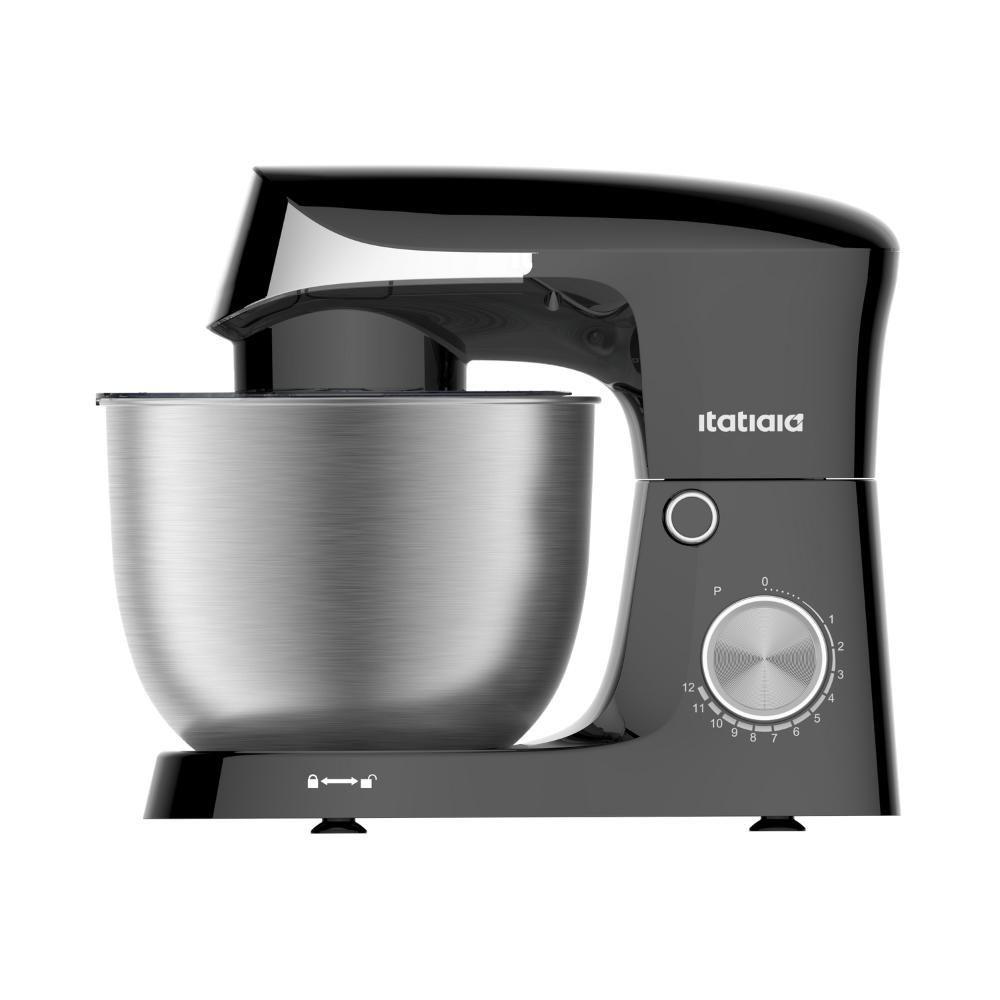 Batedeira Itatiaia Midi 4,5L Inox/Preto 127V - 4