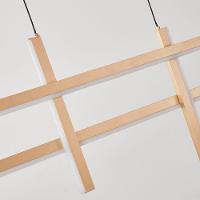 Lustre Pendente Nordecor Ashi 2790 Preto - Ouro Champagne Led Bivolt Preto - Ouro Champagne 2790 - 4