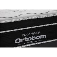 Cama Box Baú C/auxiliar Solteiro: Colchão Molas Ortobom Superpocket Elegant + Base Crc Courano Black(88x188) - 5