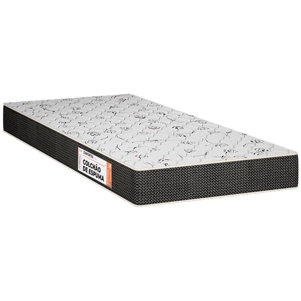 Colchão Solteiro Espuma D45 Confortex (88x188x16) - Plumatex - 1