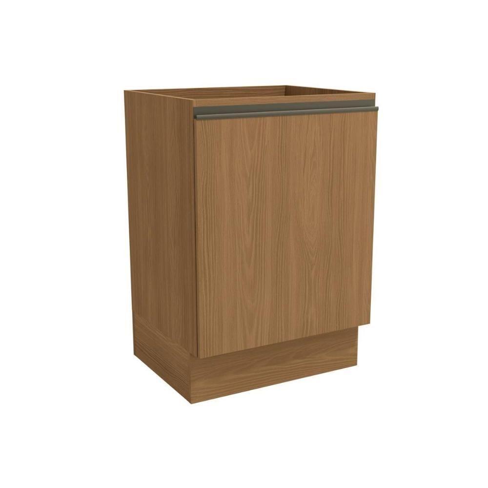 Gabinete De Cozinha Modulado Balcão Maxxi G742 Com 1 Porta Sem Tampo 60cm Canela - Kappesberg - 1