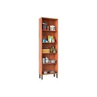 Módulo Cozinha Ronipa Nápoli Prime Paneleiro C- 4 Portas 66x222cm Amendoa-grafite-ronipa