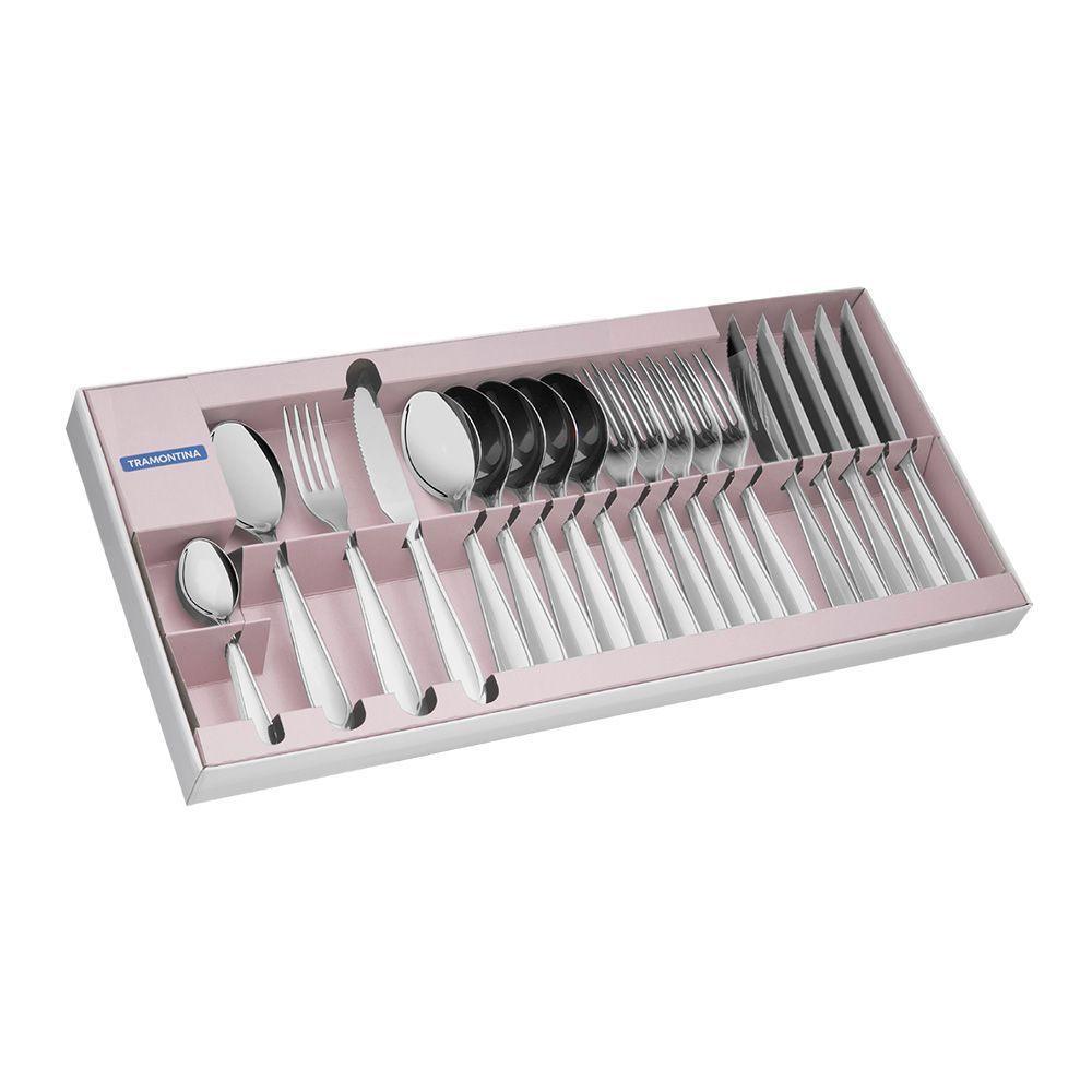 Jogo De Talheres 24 Peças Tramontina Laguna 66906840 Inox Inox 66906840 - 2