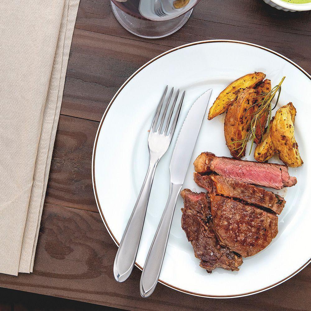 Jogo De Talheres 24 Peças Tramontina Laguna 66906840 Inox Inox 66906840 - 3