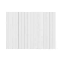 Multiuso De Cozinha Painel De Edição P- Fechamento Ripado Bella 2619 59x80x3,0cm Branco - Carraro - 1