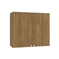 Armário Aéreo Cozinha Modulado Botanic M632 Com 2 Portas 80cm Nogueira - Kappesberg - 1