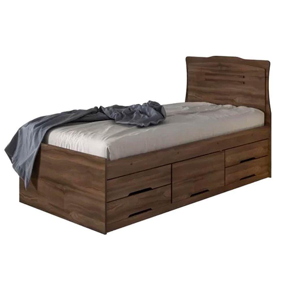 Cama Multifuncional Juvenil Júlia C- 5 Gavetas Branco - Conquista - 7