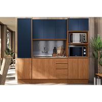 Módulos De Cozinha Kappesberg Ciela Paneleiro Ciela R630 C- 4 Portas E 2 Nichos P- Forno 70x220cm Canela-kappesberg - 5