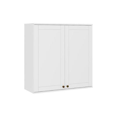 Armário Aéreo Para Cozinha Bella 2602 Com 2 Portas 80cm Branco - Carraro