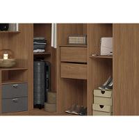 Guarda Roupa Casal 7 Portas E 4 Gavetas C- Espelho Lugano Jatoba-areia - 10