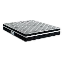 Colchão Casal Anatômico D45 - Prodormir Advanced Tech2000 Plus Euro Pillow Black (138x188x24) - Probel - 1
