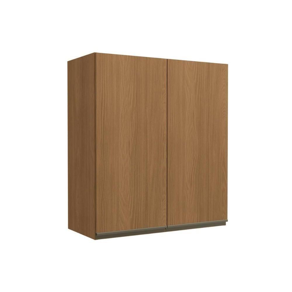 Armário Aéreo Cozinha Modulado Maxxi G764 Com 2 Portas 80cm Canela - Kappesberg - 1