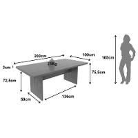 Escritório Completo 1 Mesa Para Escritório Me4119 + 1 Arquivo De Escritório Me4118 2 Peças Amêndoa - 4