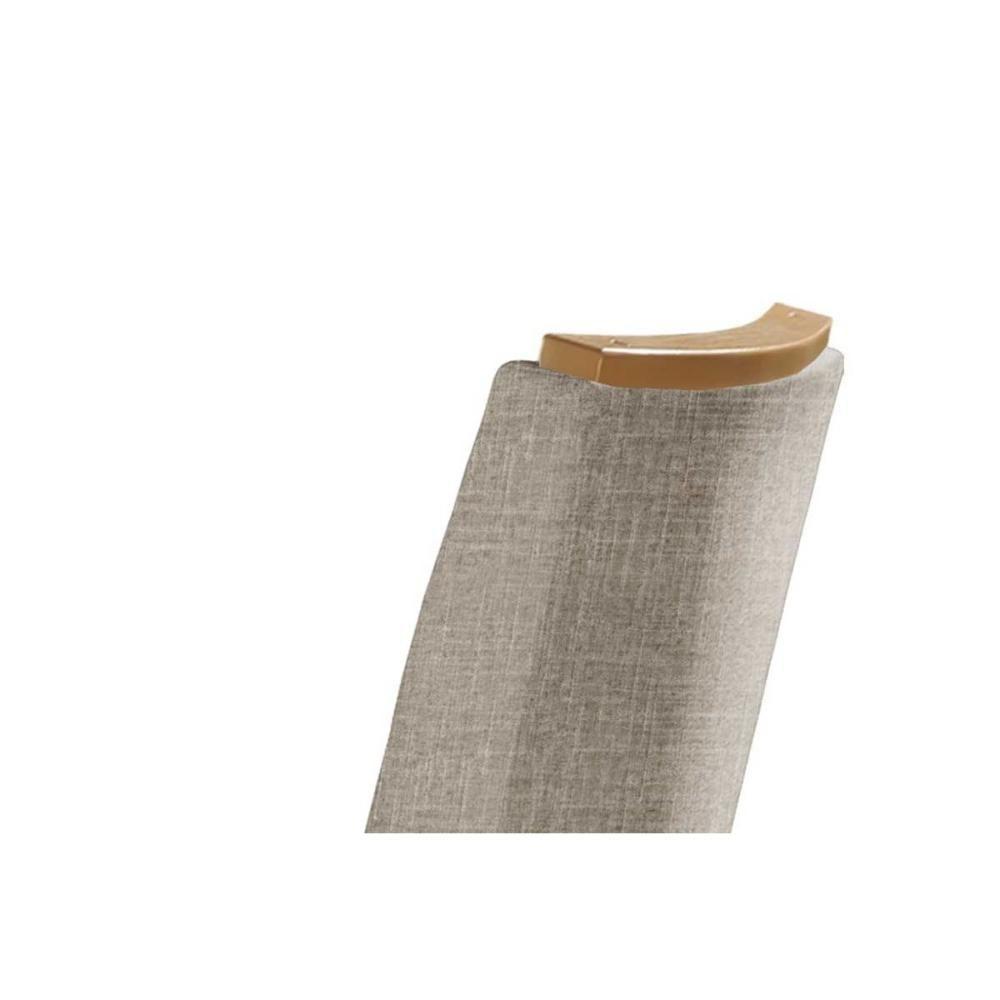 Cadeira De Cozinha Londrina Kit 2 Un Madeira Capuccino-suede Creme - Rufato - 8