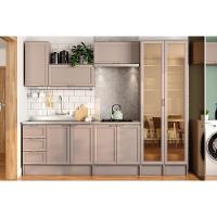 Armário Aéreo Para Cozinha Malta 2640 Com 1 Porta 40cm Duna - Carraro - 4