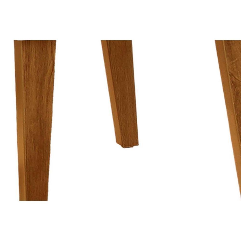 Kit 2 Cadeiras Sala Jantar Jade 2 Un Madeira Capuccino-linho Bege Turim - Rufato - 6