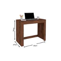 Mesa Computador Escrivaninha Cléo 1 Gaveta Cinamomo - Permóbili - 3