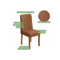 Kit 2 Cadeiras De Cozinha Exclusive Amêndoa-linho Bege Rinzai - Lopas - 3