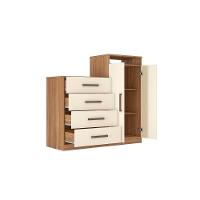 Cômoda De Quarto áurea C/ 2 Portas E 4 Gavetas Casal - Branco - Demóbile - 3