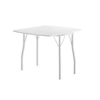 Sala De Jantar Completa Multiuso Dobrável E 2 Banquetas 105 Branco-courano Branco - Carraro - 9