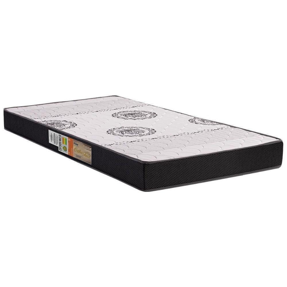 Colchão Solteiro Anatômico D28 / Orthoface Black (78x188x19) - Polar - 1