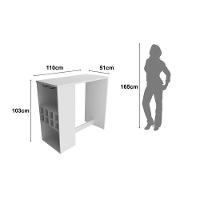 Bar De Sala Jantar Ad5003 Branco - Tecno Mobili - 2