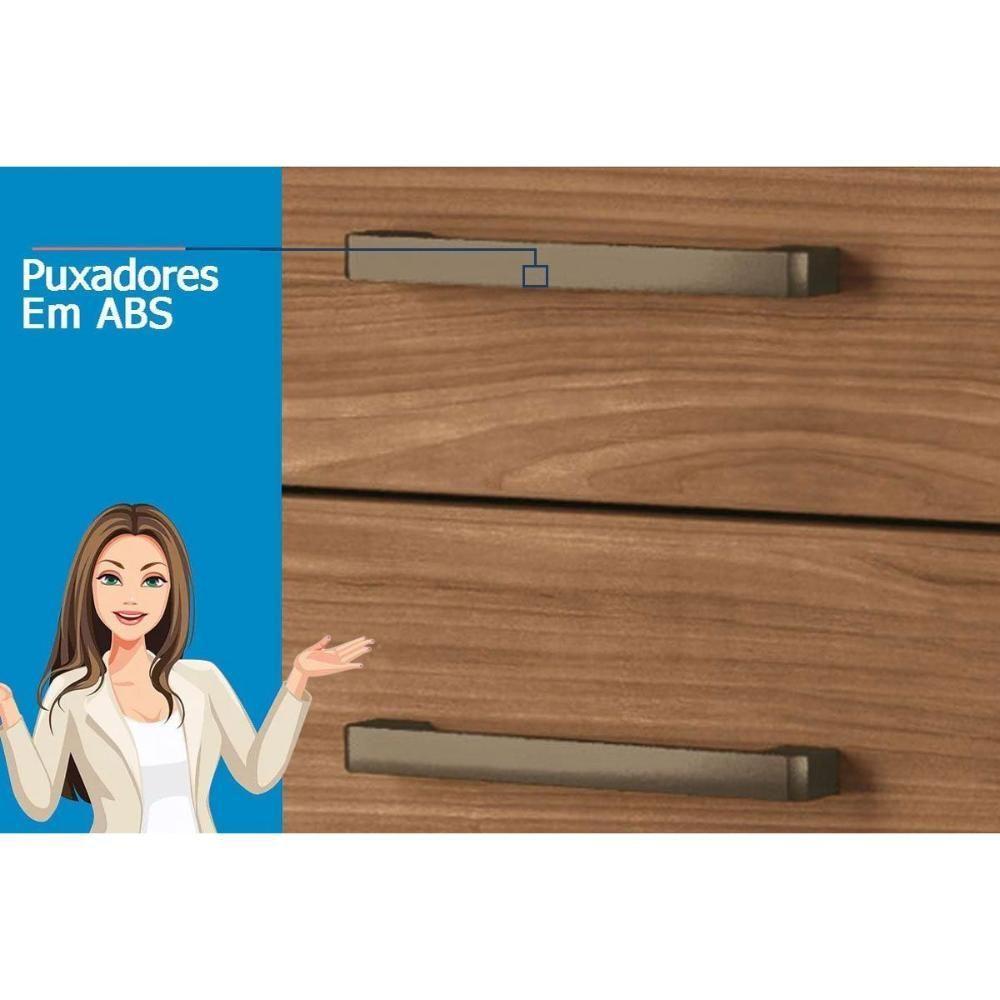 Cômoda Infantil 1.4 Plus C/ 1 Porta E 4 Gavetas Jatobá/areia - Santos Andirá - 3