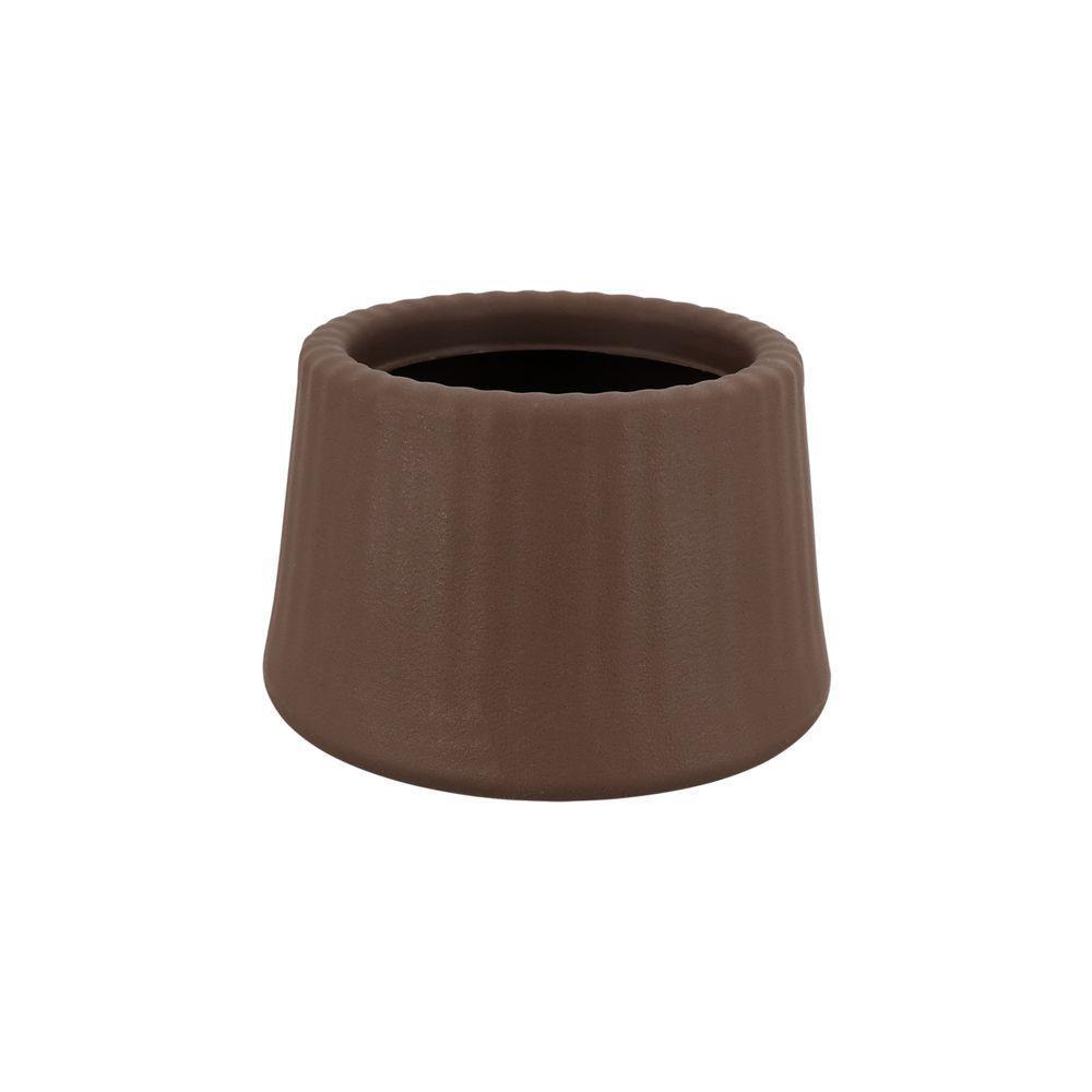 Vaso Tramontina Lótus Em Polietileno Terracota 8,5 Cm - 10