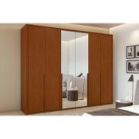 Guarda Roupa Casal 6 Portas (1 C- Espelho) E 6 Gavetas Imperatore Frassino - 1