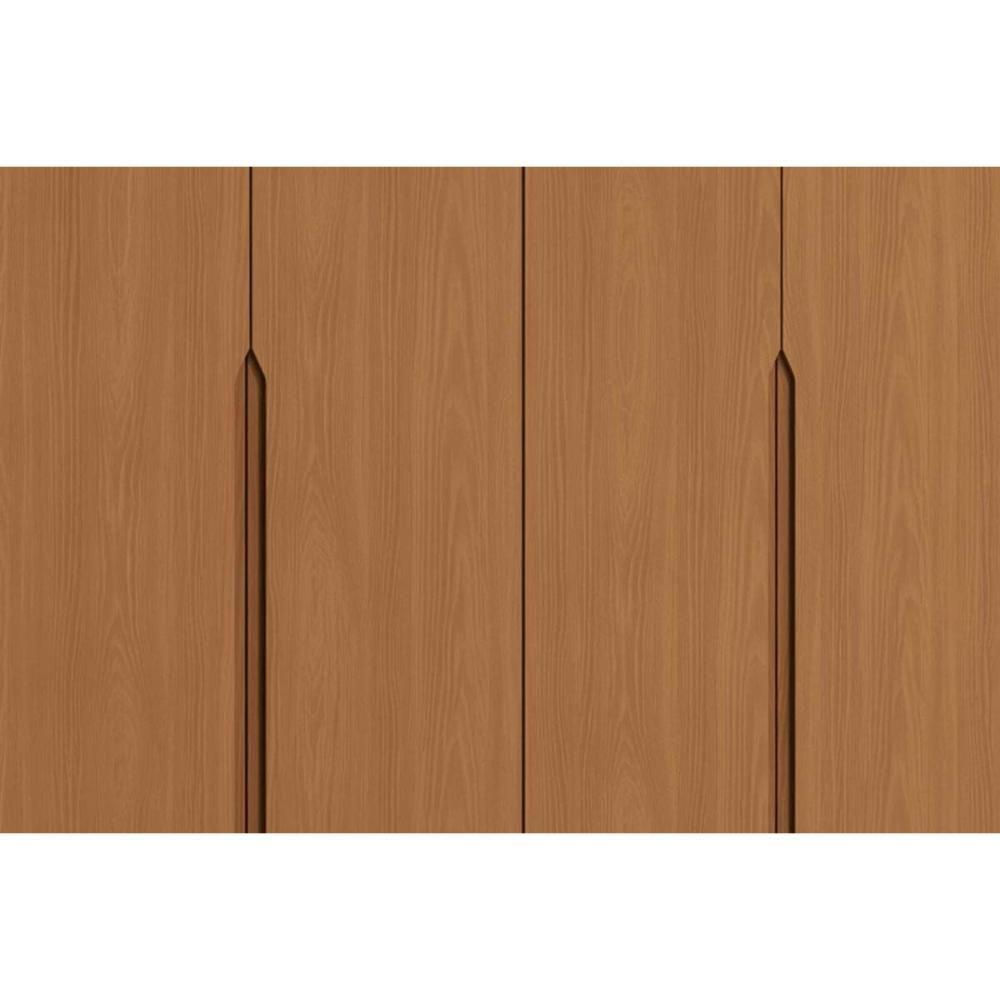 Guarda Roupa Casal 6 Portas E 4 Gavetas C- Pés Cb02r582 Canela-azul - 5