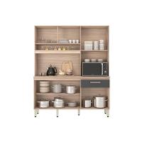 Kit De Cozinha Compacta álamo C- 6 Portas E 1 Gaveta 160cm Amendola-branco - Demóbile - 3