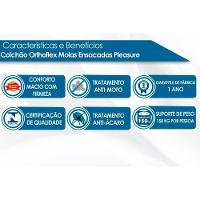 Colchão Queen Molas Ensacadas Masterpocket Pleasure Space Pillow Top (158x198x33) - Orthoflex - 3