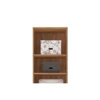 Módulo De Quarto Solteiro Guarda Roupa 71230k Irlanda C- 1 Porta C- Espelho Amêndola Touch - 5