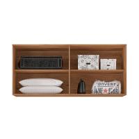 Módulo De Quarto Solteiro Armário Ponte Aéreo Casal 71190k Irlanda C- 4 Portas Amendola-branco - Demóbile