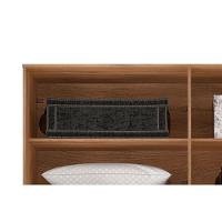 Módulo De Quarto Solteiro Armário Ponte Aéreo Casal 71190k Irlanda C- 4 Portas Amendola-branco - Demóbile - 5