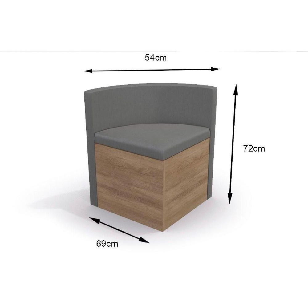 Kit 4 Cadeiras Sala Jantar 4cad800 4 Un Freijó - Assento-encosto Suede Bege Geométric - Kappesberg - 4