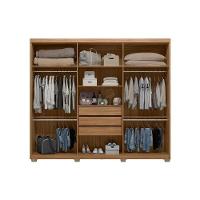 Guarda Roupa Casal 6 Portas E 3 Gavetas C- Pés Sumatra Amêndola Touch - 3