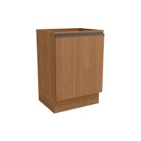 Gabinete De Cozinha Modulado Balcão Maxxi G742 Com 1 Porta Sem Tampo 60cm Canela - Kappesberg - 1