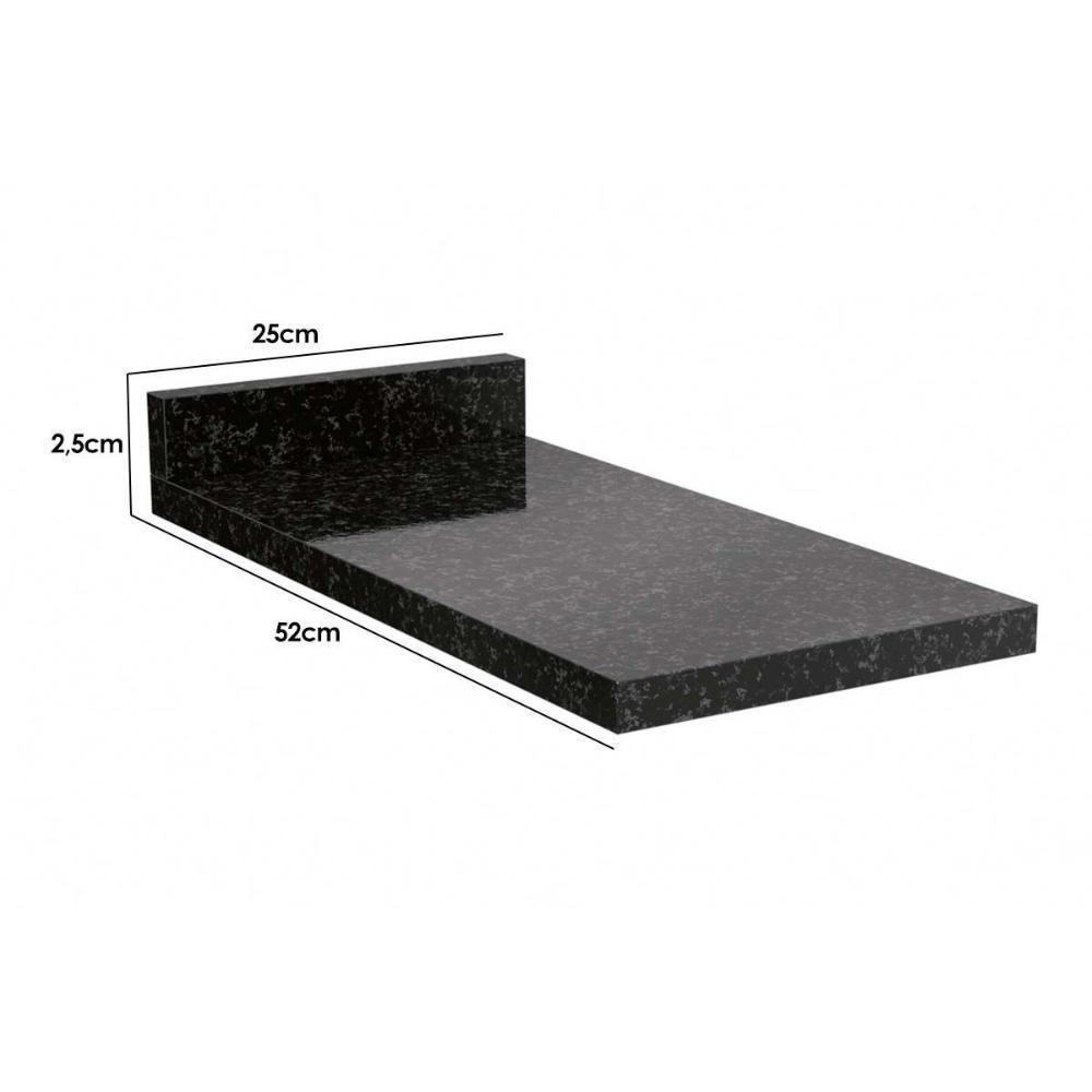 Módulo Cozinha Kappesberg Maxxi Tampo Para Balcão B647 25cm Preto-kappesberg - 2