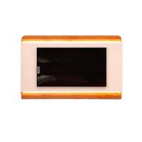 Painel Home Para Tv Até 75 Polegadas Nadine Com Led 219x136cm Bali-cedro - Dj Móveis - 2